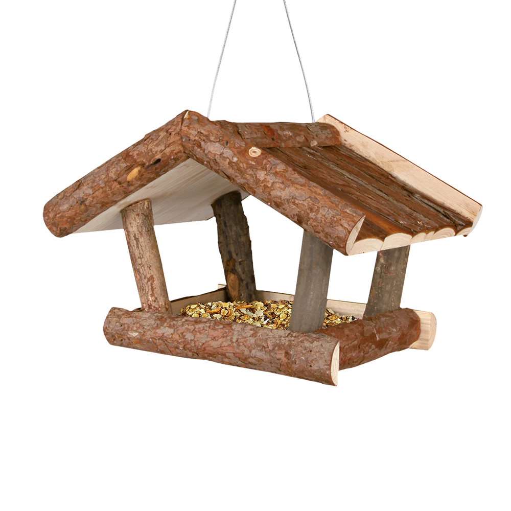 Futterhaus aus Holz