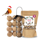 Weihnachts-Set für Gartenvögel