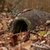 Igel-Haus aus Weide und Reet